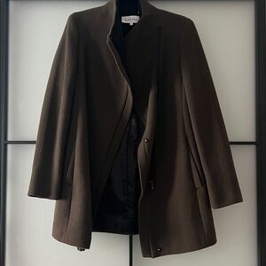 Calvin Klein Green Olive Coat